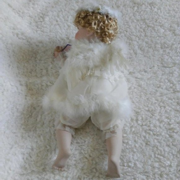 Goldenvale Collection Porcelain Angel Wing Doll very rare - Picture 2 of 15